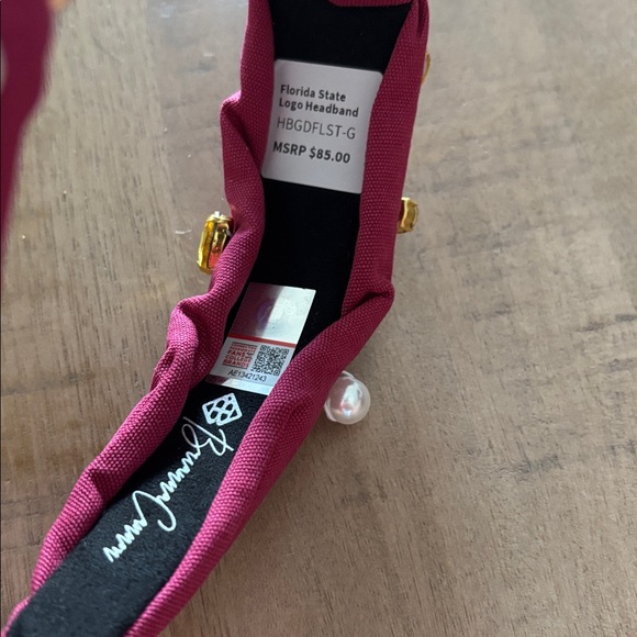 FSU Seminoles Headband Florida State Noles Preppy Gameday NWT NEW Brianna Cannon - Picture 6 of 8